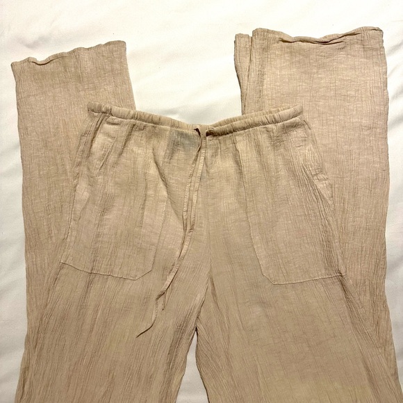 Zara cover up pants - Beige 🤍 - Picture 3 of 5